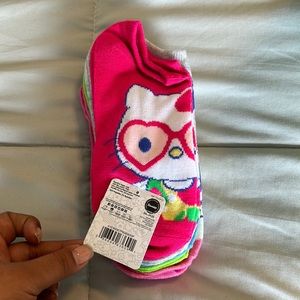 5 pack hello kitty socks